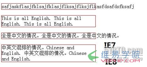 css中強制換行word-break、word-wrap、white-space區別實例6
