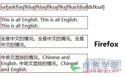 css中強制換行word-break、word-wrap、white-space區別實例7