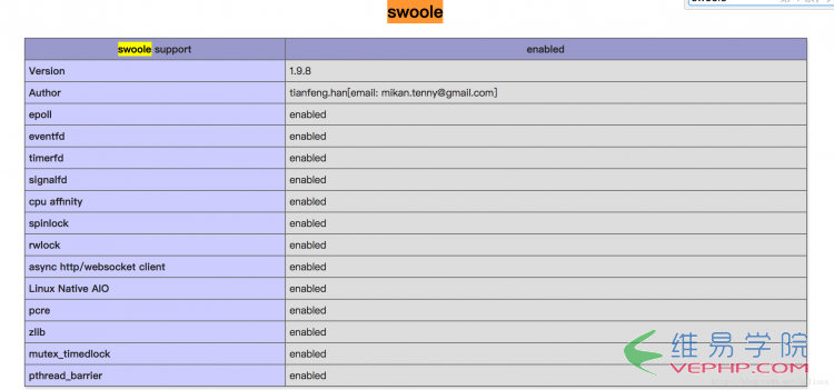 PHP學(xué)習(xí)：在PHP 7下安裝Swoole與Yar,Yaf的方法教程