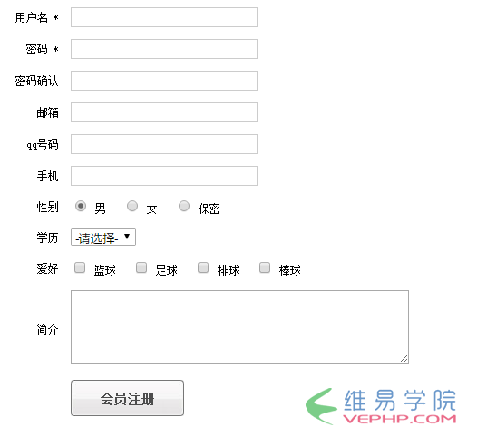 PHP實例：ThinkPHP中create()方法自動驗證實例