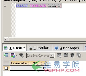 MYSQL數據庫與MSSQL對比學習MYSQL的心得（六）--函數