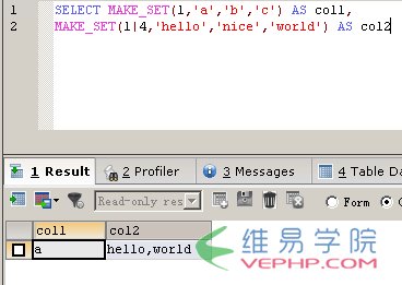 MYSQL數據庫與MSSQL對比學習MYSQL的心得（六）--函數
