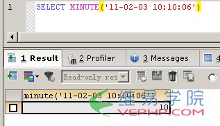 MYSQL數據庫與MSSQL對比學習MYSQL的心得（六）--函數