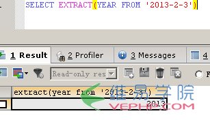 MYSQL數據庫與MSSQL對比學習MYSQL的心得（六）--函數