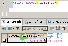 MYSQL數據庫與MSSQL對比學習MYSQL的心得（六）--函數