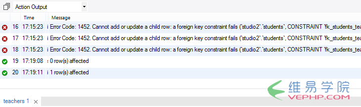 Mysql入門MySQL 關閉子表的外鍵約束檢察方法