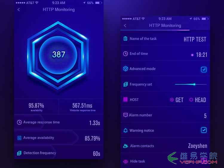 數據統計的APP界面4