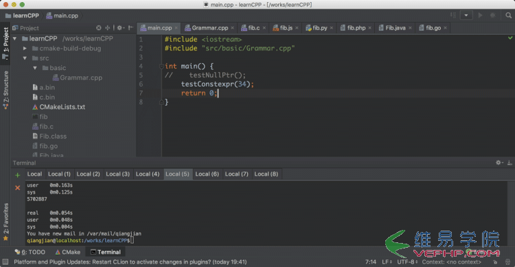 PHP應(yīng)用：golang、python、php、c++、c、java、Nodejs性能對(duì)比