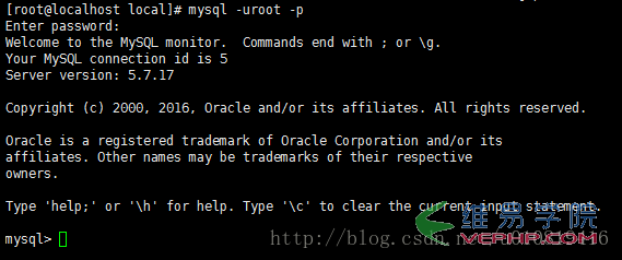 Mysql應用mysql 5.7.17 安裝配置方法圖文教程(CentOS7)
