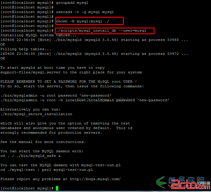 Mysql實(shí)例在Linux系統(tǒng)安裝Mysql教程