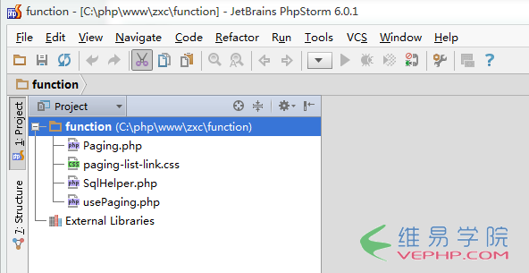 PHP實戰：php中分頁及SqlHelper類用法實例