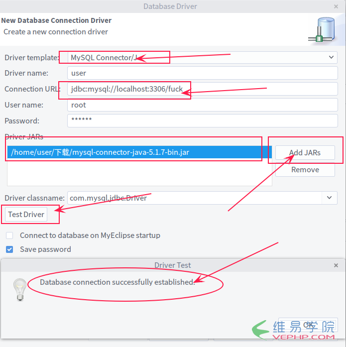 Mysql應用MyEclipse連接Mysql數據庫的方法（一）