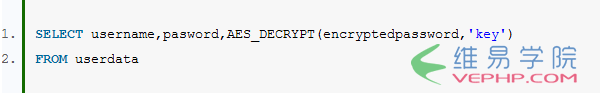 Mysql必讀MySQL加密和解密實例詳解