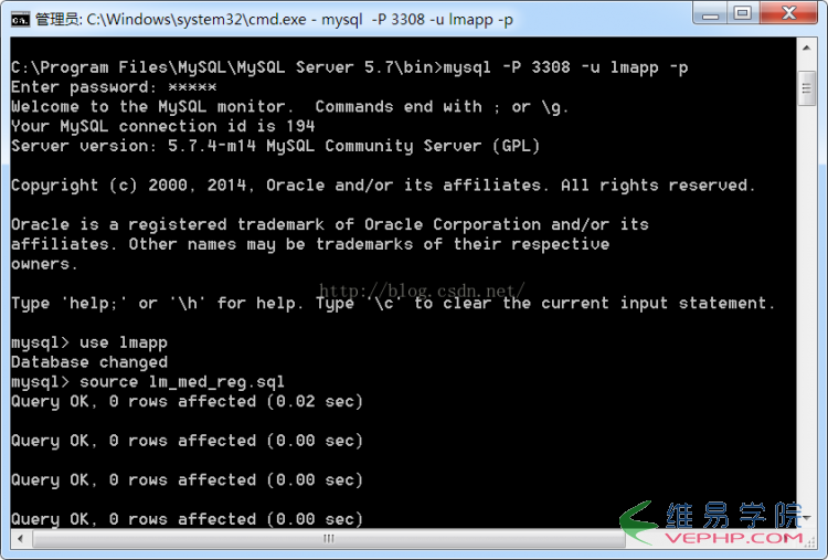 MYSQL數(shù)據(jù)庫MySQL命令行導出導入數(shù)據(jù)庫實例詳解