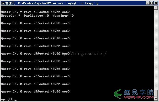 MYSQL數(shù)據(jù)庫MySQL命令行導出導入數(shù)據(jù)庫實例詳解