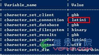 Mysql學習深入Mysql字符集設置 圖文版