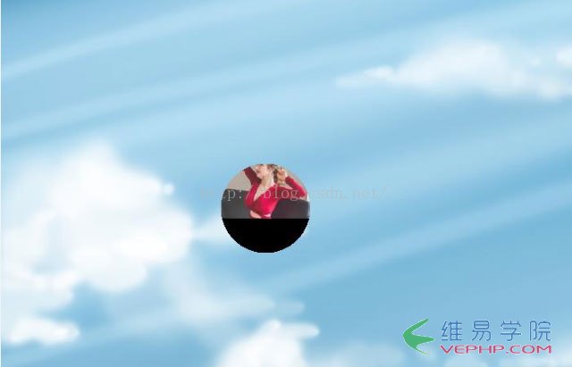 PHP實(shí)例：php實(shí)現(xiàn)背景圖上添加圓形logo圖標(biāo)的方法