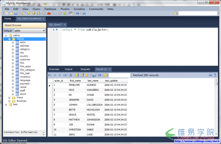 Mysql入門MySQL WorkBench管理操作MySQL教程