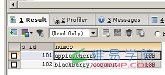 Mysql入門與MSSQL對比學習MYSQL的心得（七）--查詢