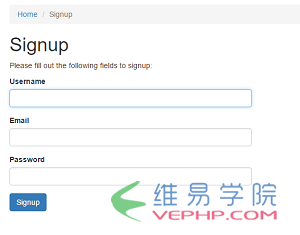 PHP學習：Yii2框架實現注冊和登錄教程