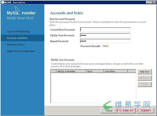 Mysql應用win2008 R2 WEB環境配置之MYSQL 5.6.22安裝版安裝配置方法