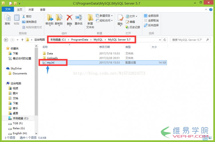 Mysql應用Windows 8.1下MySQL5.7 忘記root 密碼的解決方法