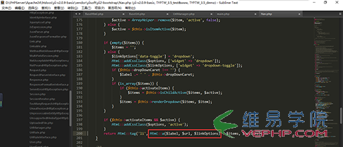 PHP編程：Yii2.0 Basic代碼中路由鏈接被轉義的處理方法