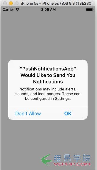 PHP教程：iOS10推送通知開發(fā)教程
