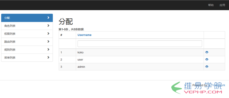 PHP學習：深入淺析Yii admin的權限控制