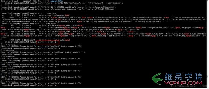 MYSQL教程linux下多個mysql5.7.19(tar.gz)安裝圖文教程