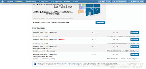 Mysql學習win10免安裝版本的MySQL安裝配置教程