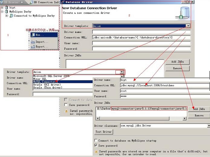 Mysql應用Myeclipse連接mysql數據庫心得體會