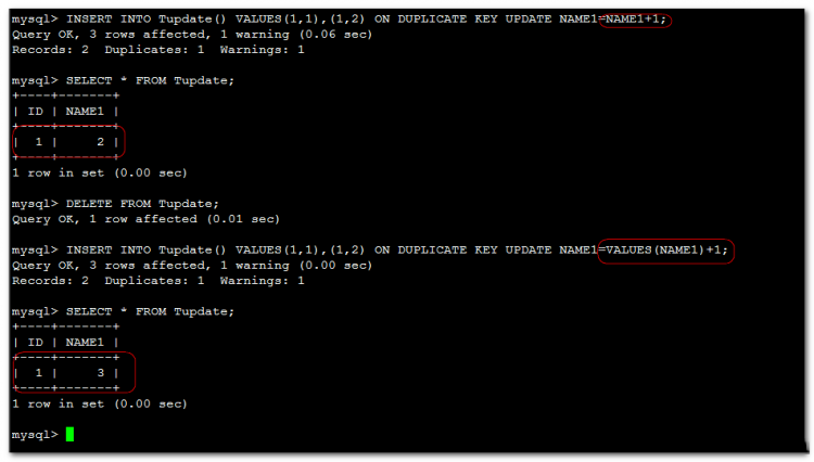 Mysql實例MySQL 處理插入過程中的主鍵唯一鍵重復值的解決方法