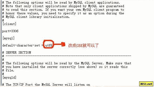 MYSQL數據庫mysql query browser中文亂碼的解決方法