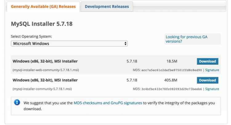 Mysql入門mysql5.7.18安裝并修改初始密碼的方法