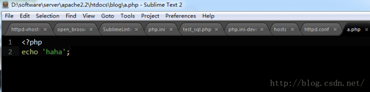 PHP應(yīng)用：apache php mysql開發(fā)環(huán)境安裝教程