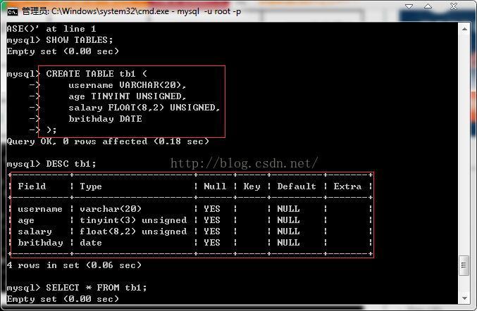 Mysql實(shí)例MySQL學(xué)習(xí)第六天 學(xué)習(xí)MySQL基本數(shù)據(jù)類型