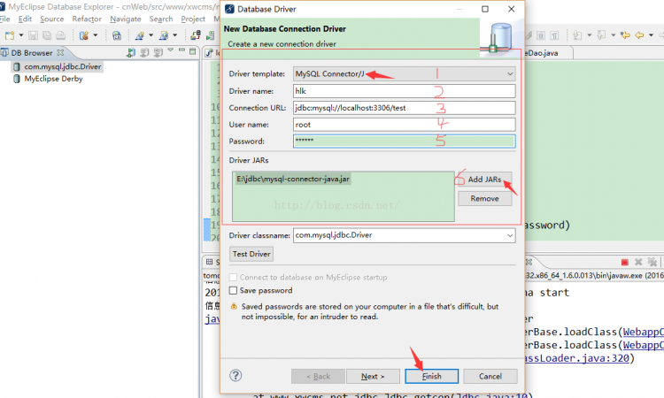Mysql學習MyEclipse連接MySQL數據庫圖文教程