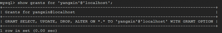 Mysql實例MySQL用戶權限管理詳解