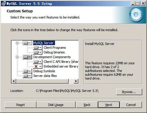 Mysql應用MySQL安裝詳解圖文版(V5.5 For Windows)