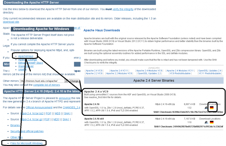 PHP實戰：Windows2003下php5.4安裝配置教程（Apache2.4）