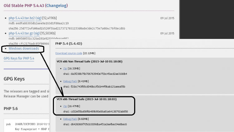 PHP實戰：Windows2003下php5.4安裝配置教程（Apache2.4）