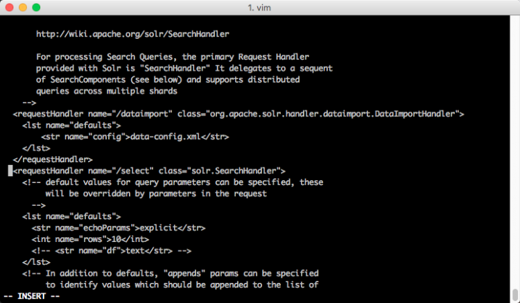 MYSQL數(shù)據(jù)庫(kù)macOS安裝Solr并索引MySQL