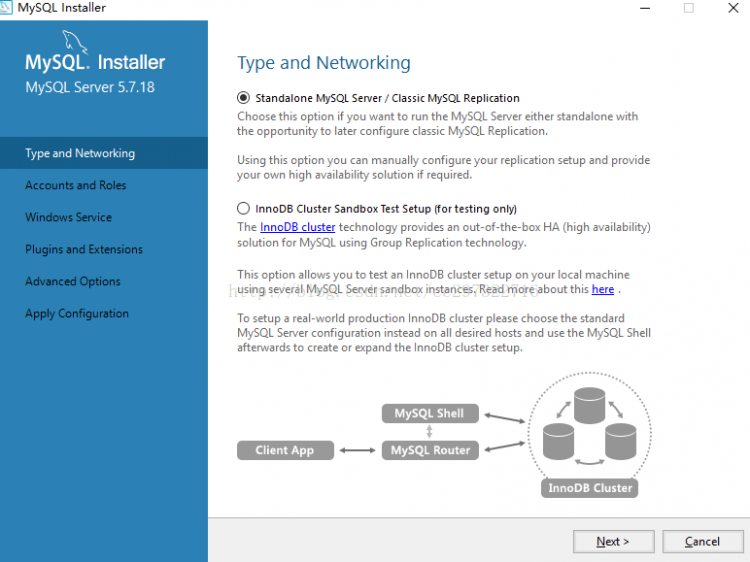 Mysql應用MySQL5.7.18下載和安裝過程圖文詳解