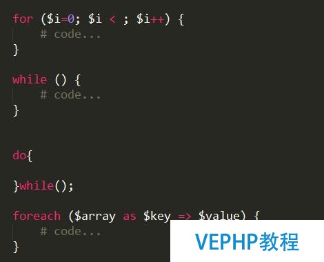 PHP基礎學習4.深入循環之for循環
