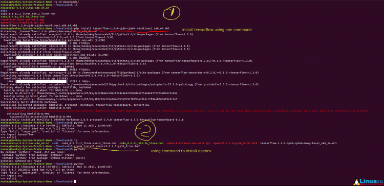 LINUX教學(xué):Ubuntu 16.04安裝TensorFlow+OpenCV+OpenSlide+搜狗輸入法