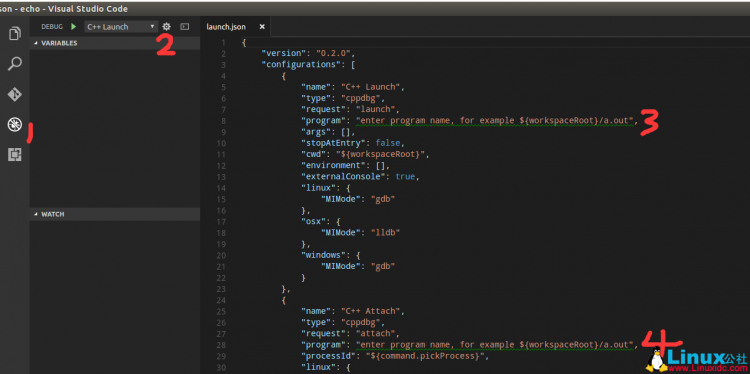 LINUX實戰(zhàn)：Ubuntu下使用Visual Studio Code來編譯和調(diào)試C++