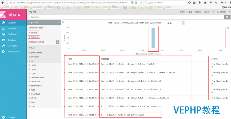 LINUX實戰：CentOS 7下ELK5.4.1配置部署