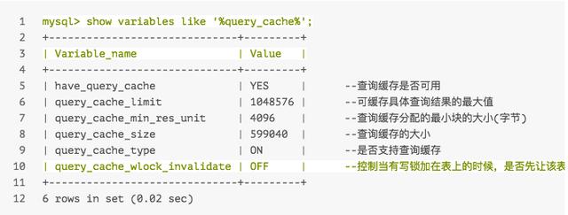 Mysql緩存技術