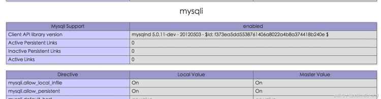 PHP 連接 MySQL